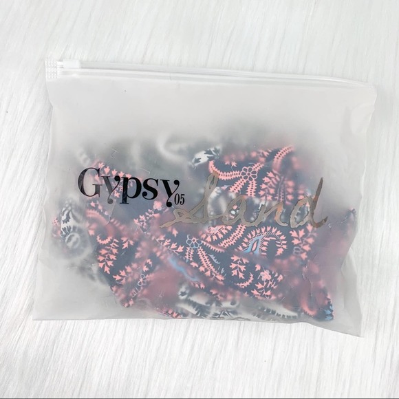 Gypsy 05 Anthropologie High Neckline Bikini Neapolitan Paisley Print Size XS - Picture 12 of 14